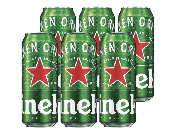 Pack Cerveza Heineken lata 470 CC x 6 - Imagen 2
